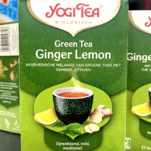 Green Tea Ginger lemon