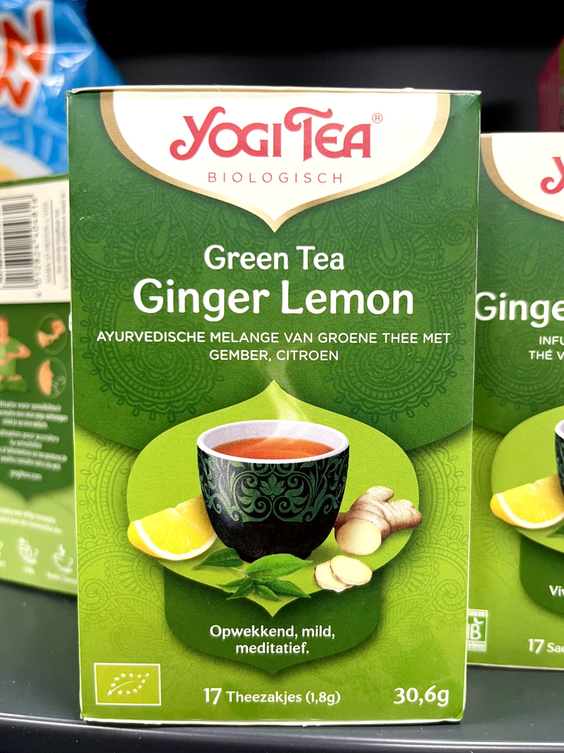 Green Tea Ginger lemon