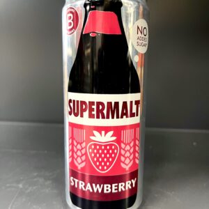 supermalt- strawberry flavoured