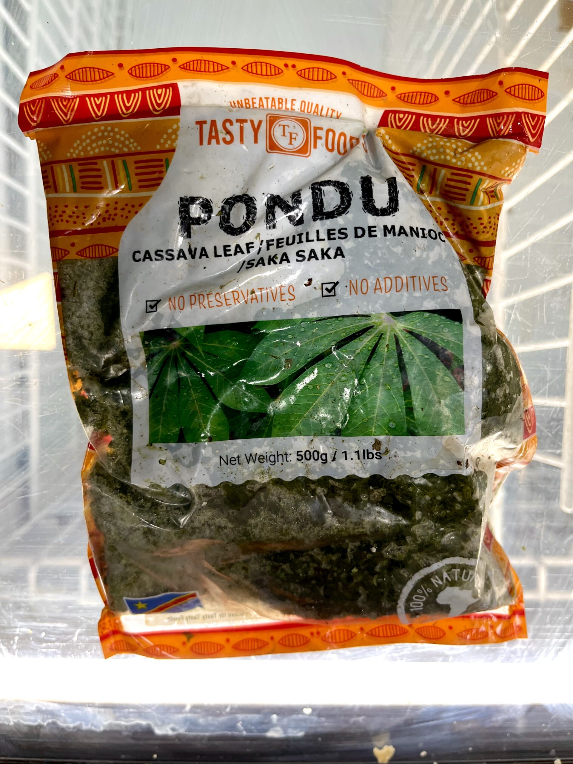 Frozen Cassava leaf